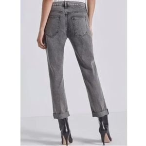 Current/Elliott Fling Jean Boyfriend Jean in Metal Gray